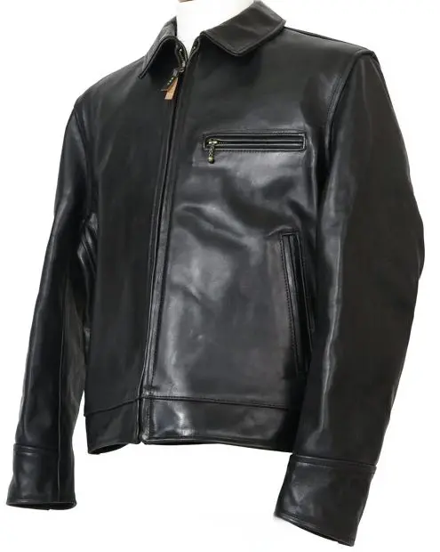 ヴィンテージ】ハーレー A2タイプ 刺繍 カスタム レザージャケット 羊